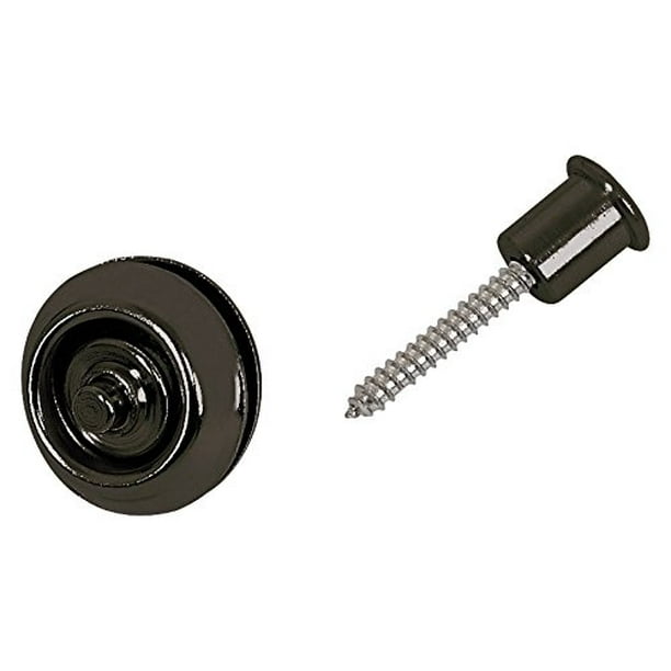 Dunlop SLS1033BK Straplok Dual Design Strap Retainer System Black